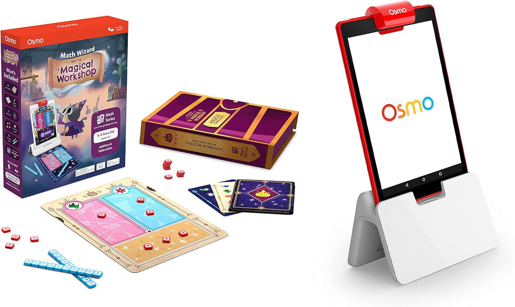 Math Wizard and The Magical Workshop + Fire Tablet Base Bundle Pack of 2 X78305