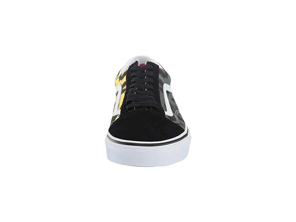 Multi/Black Tie Dye Old Skool Shoes T8028