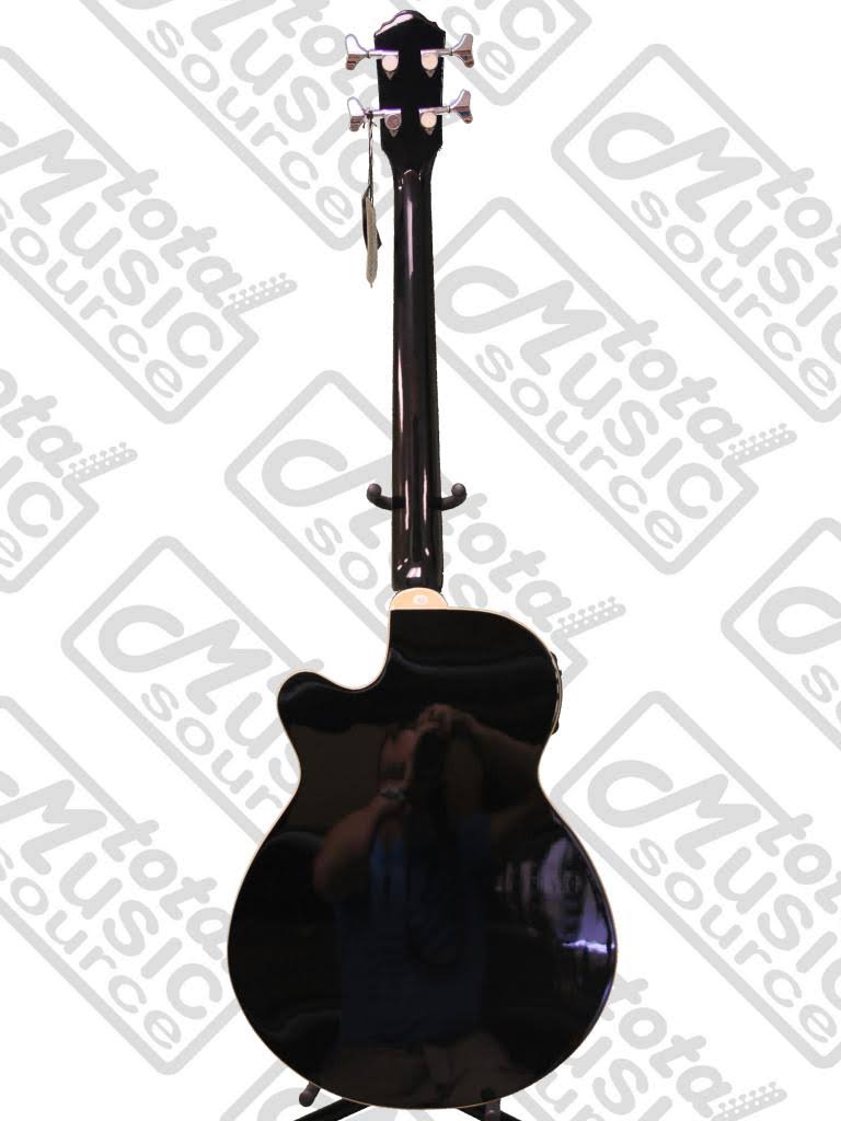 Black Acoustic-Electric Bass with Gig Bag L268