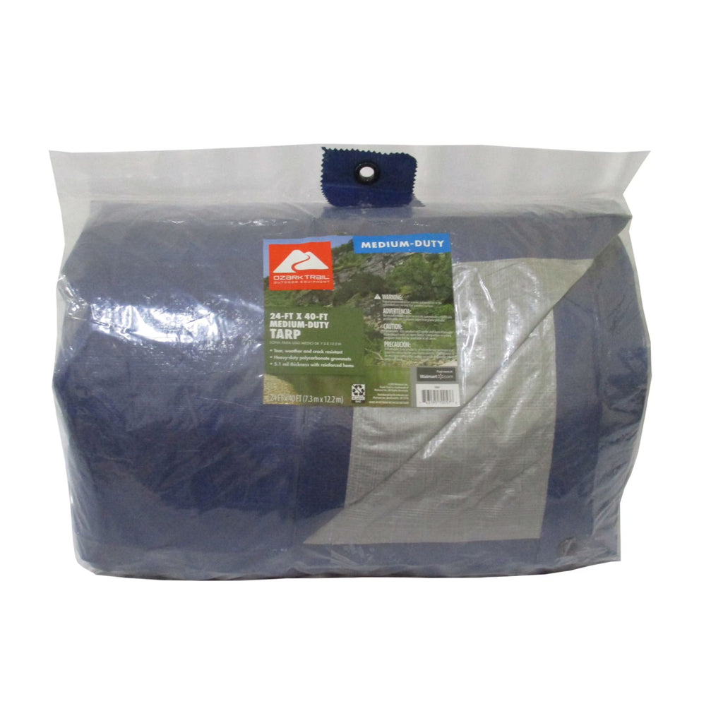 Medium-Duty PE Tarp, 24’ x 40’ R26295