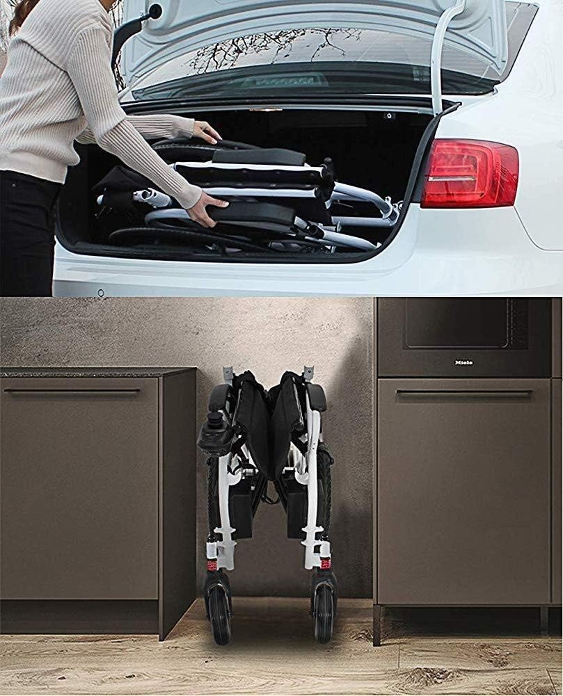 Compact Foldable Motorized Wheelchair D420