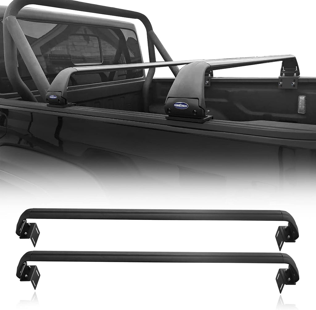 Bike Rack Crossbars Bed Rails Cargo Carriers 2 PCS F5807
