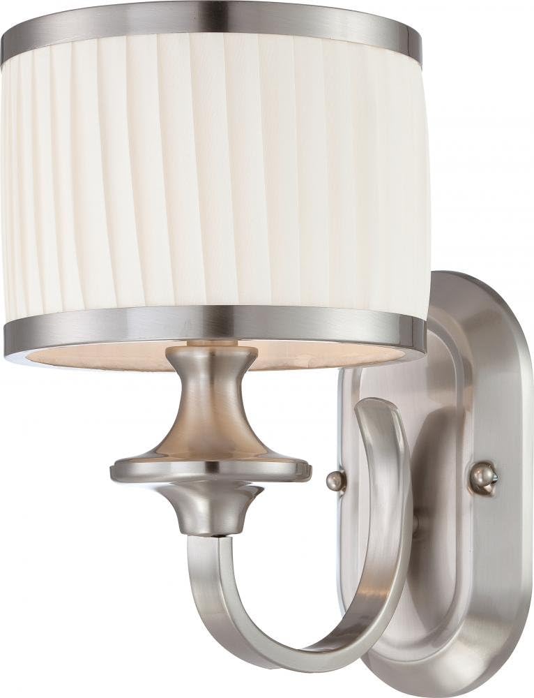 Brushed Nickel Two Light Vanity N673