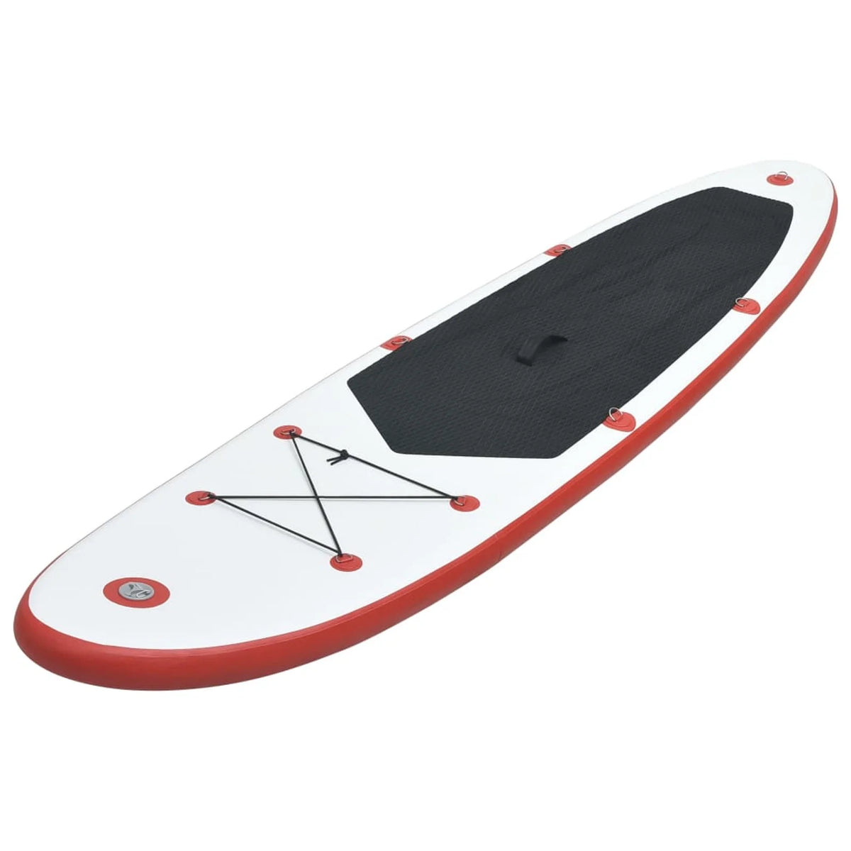 Red and White Inflatable Paddle Board Set B5638