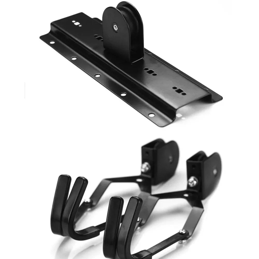 Bike Lift Pulley System Overhead Bike Rack with 60kg Bearing V4972
