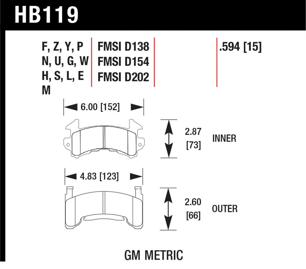 Front Brake Pads O29482