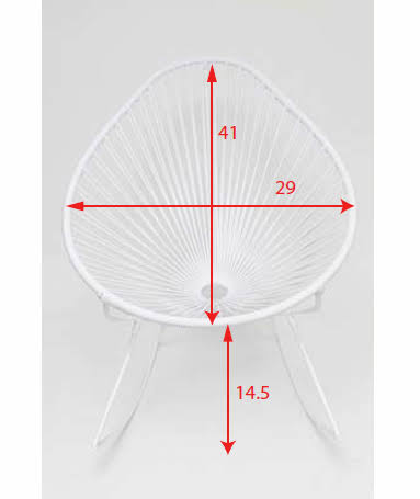 Black/Cactus Rocker Chair Y948