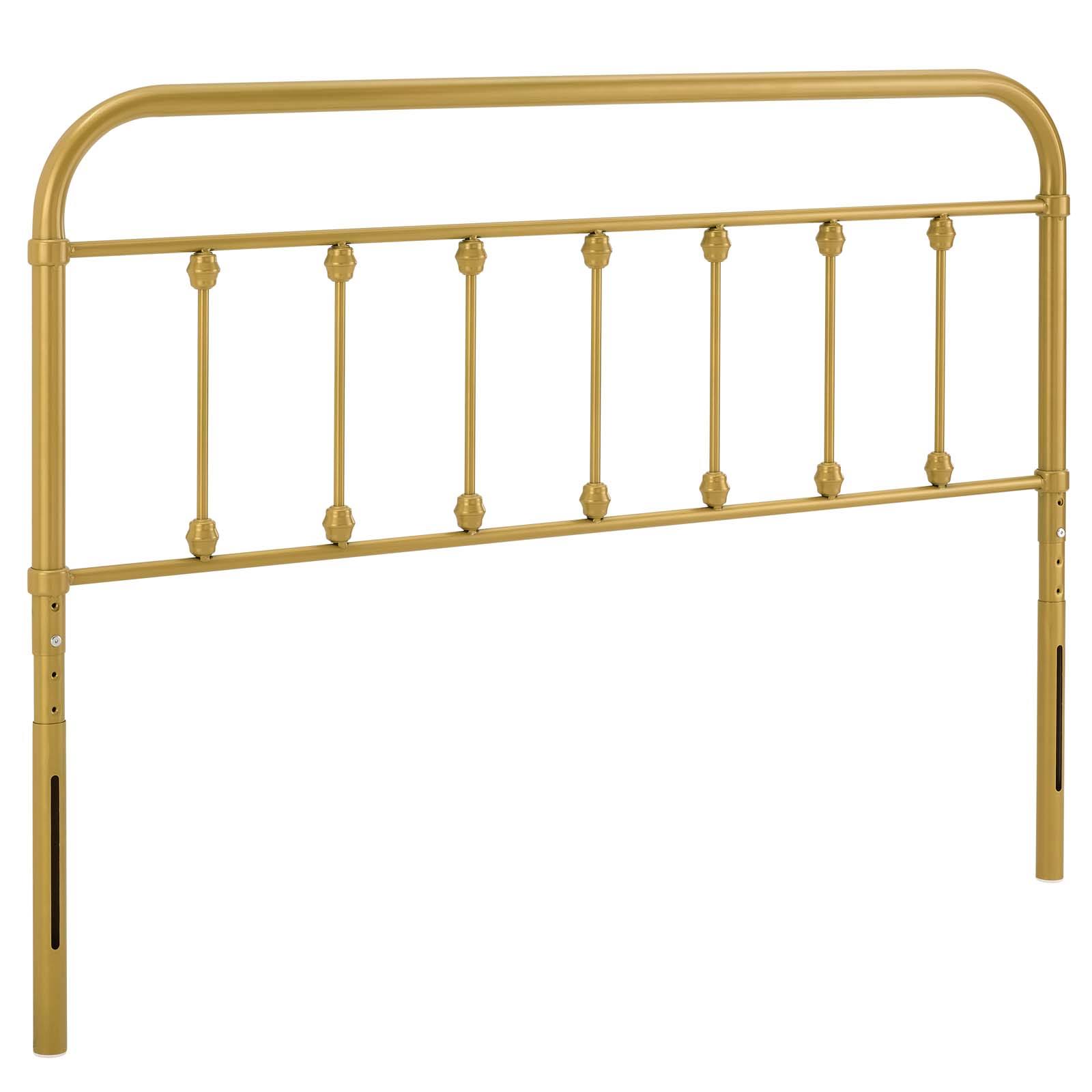 Gold King Metal Headboard S7536
