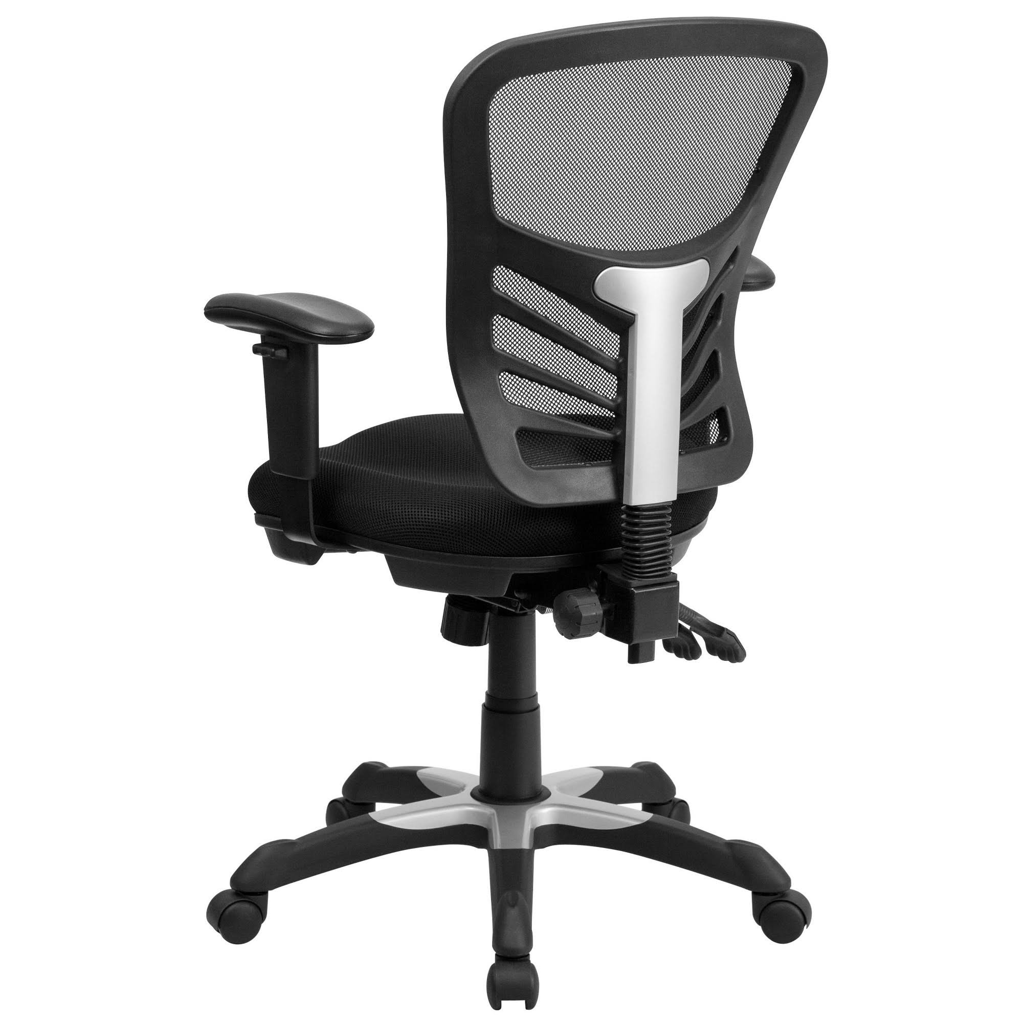 Black Mid-Back Mesh Office Chair T331