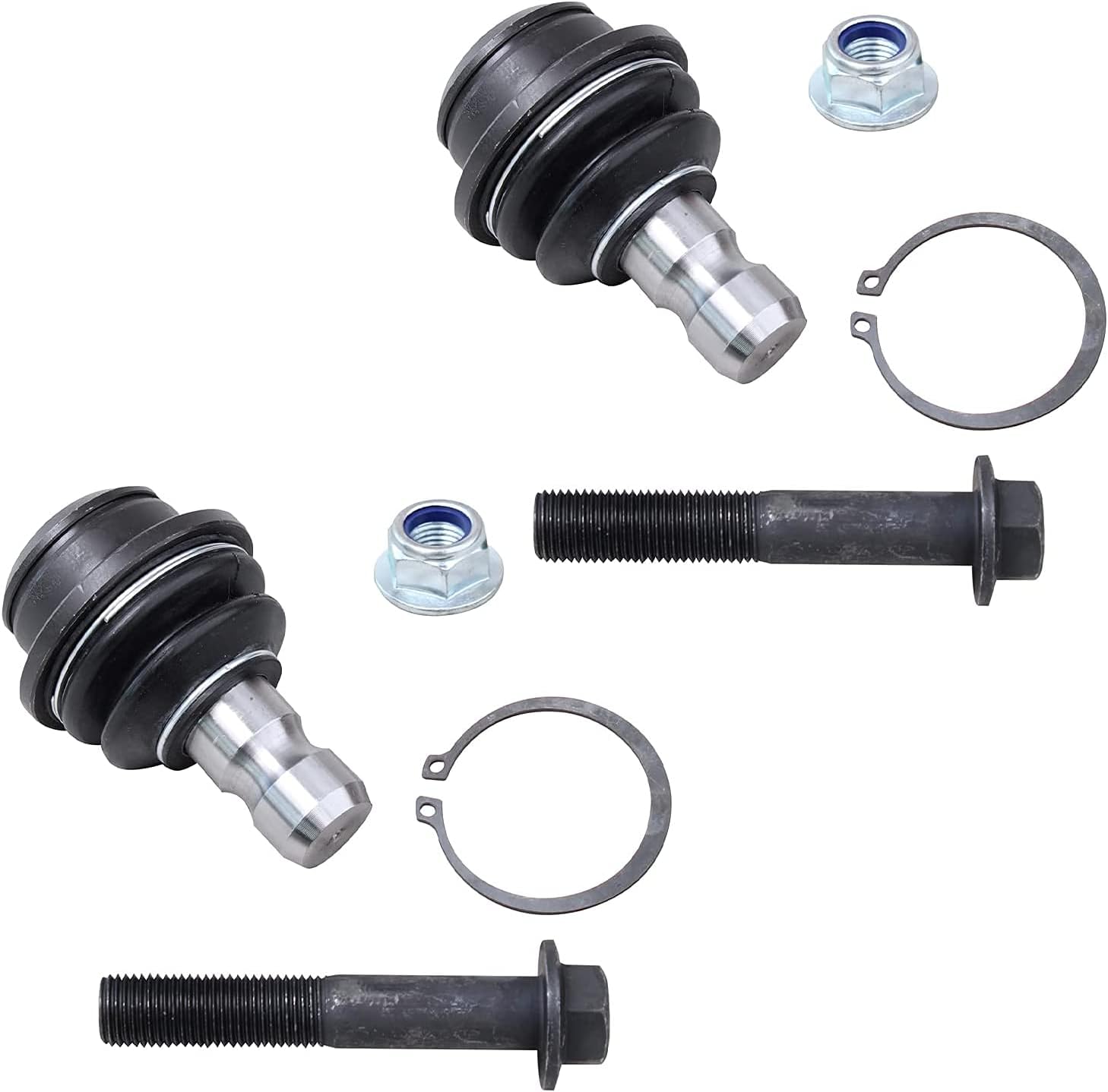 Front Upper & Lower Suspension Ball Joints 4pc Set W941