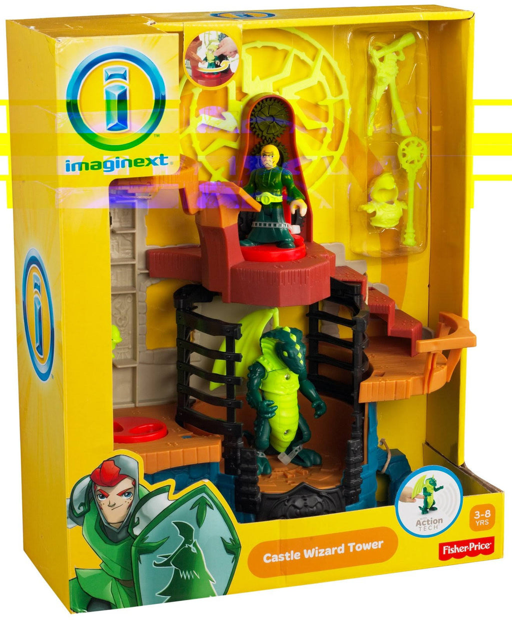 Multi-Color Plastic Castle Wizard Tower V1515