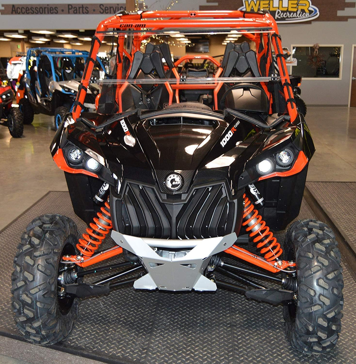 Full Folding Polycarbonate Windshield S410444