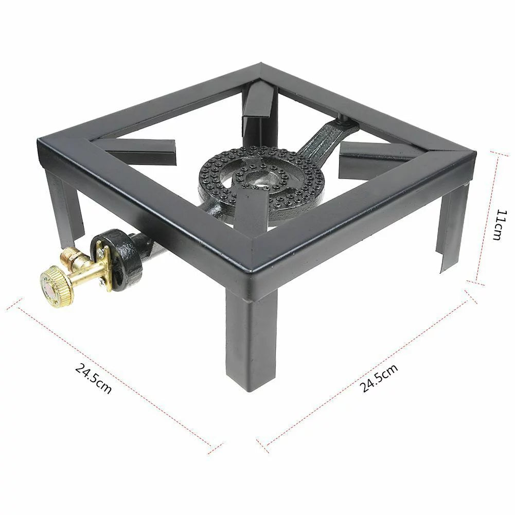 Portable Camp Stove Single Burner Propane Gas Outdoor Cooker Z83058