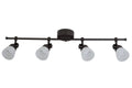 Bronze Dimmable LED Track Light Kit Z56071