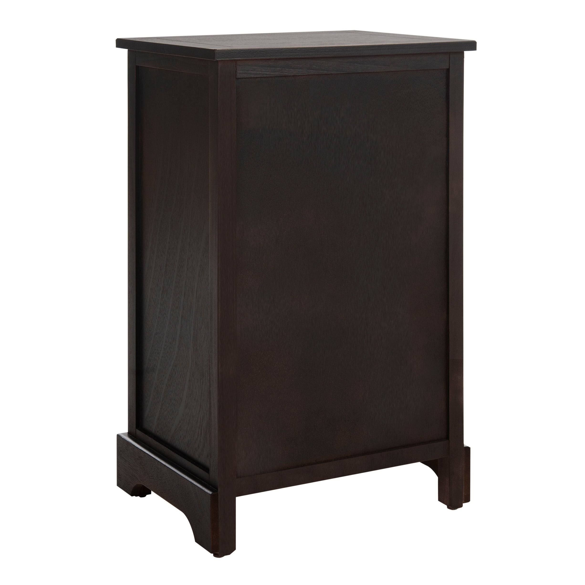 Brown Storage Side Table D893