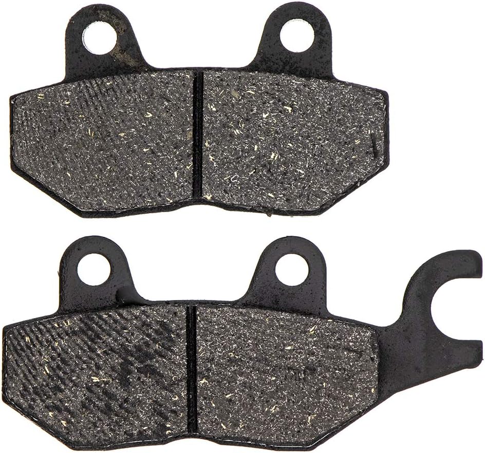 Front Semi-Metallic Brake Pad Set Pack of 2 Z807