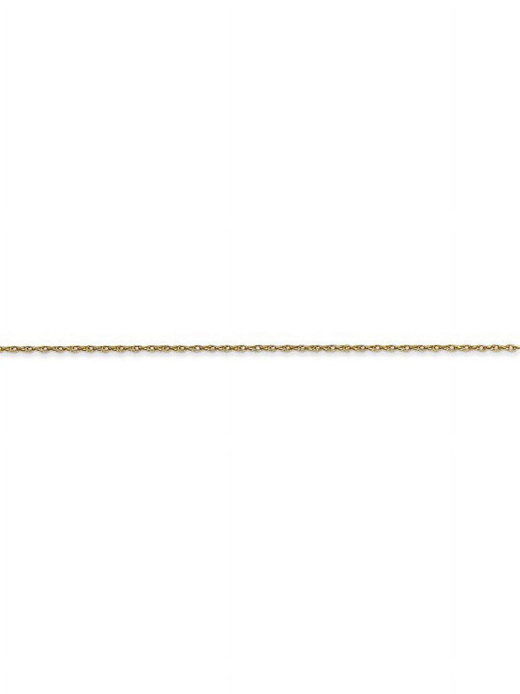 10k Yellow Gold Cable Rope Chain 16 Inch X4610