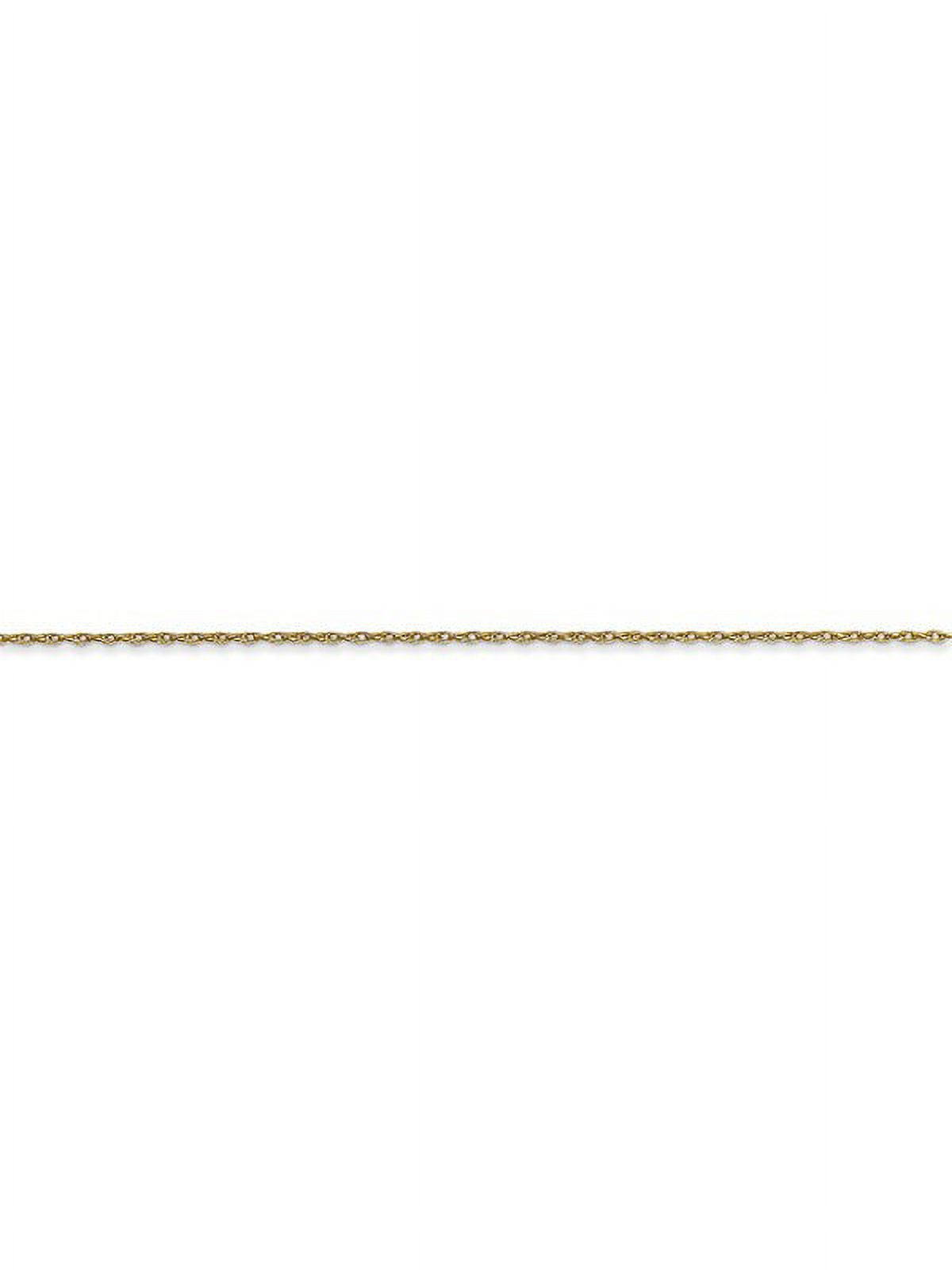 10k Yellow Gold Cable Rope Chain 16 Inch X4610