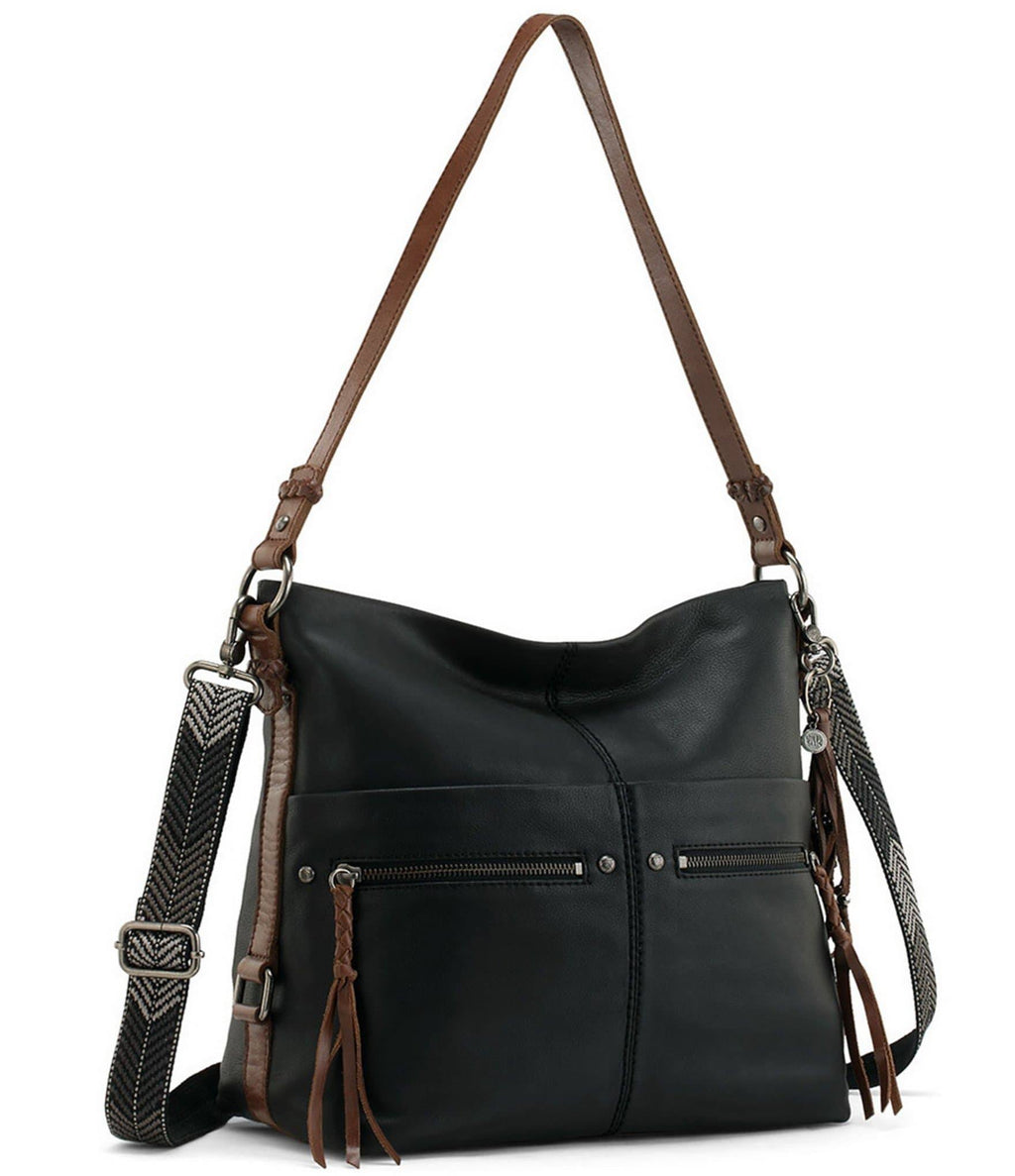 Stone Leather Bucket Bag Y839442