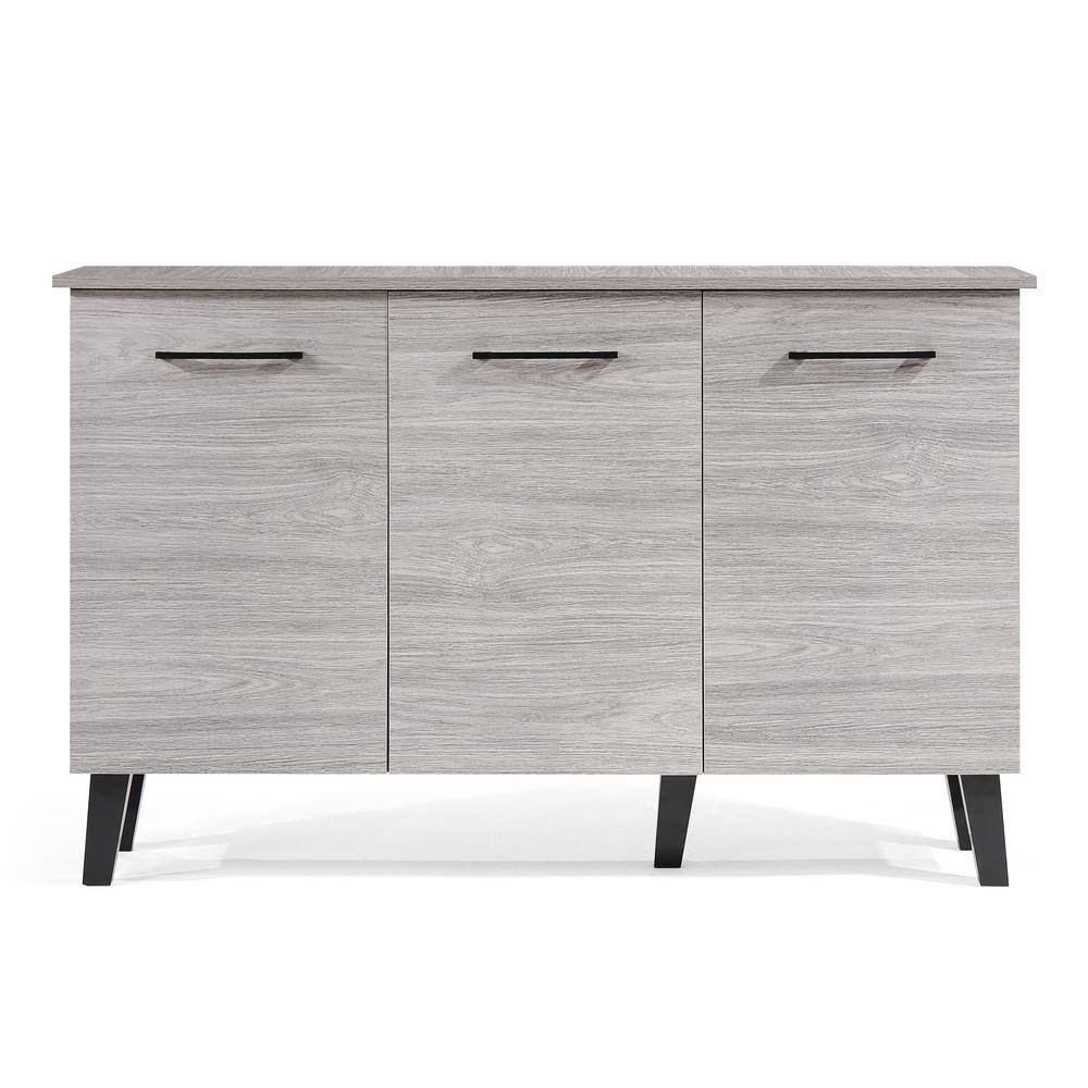 Grey Oak Fiberboard Cabinet Y455999
