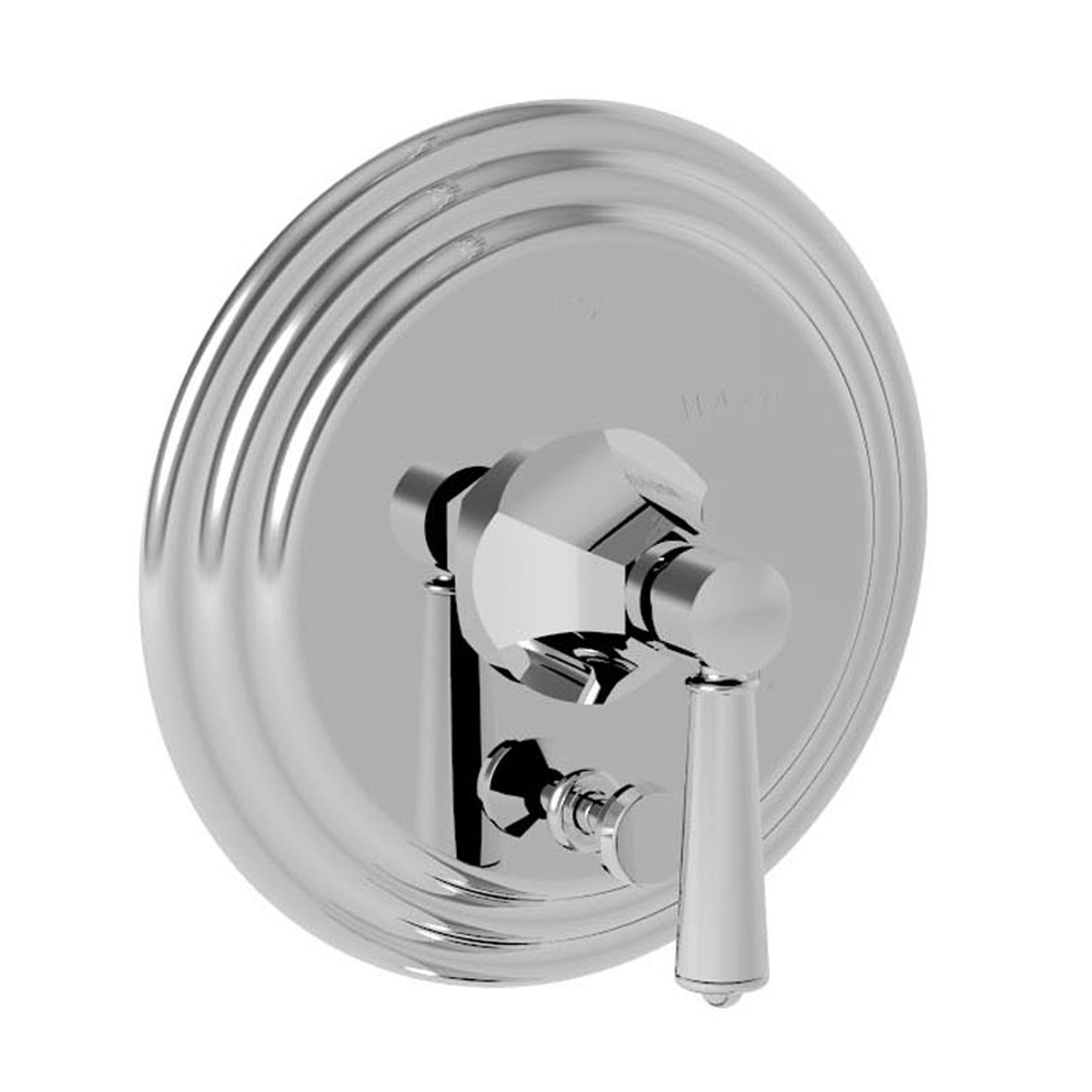 Satin Brass Tub & Shower Diverter Plate with Handle Q680