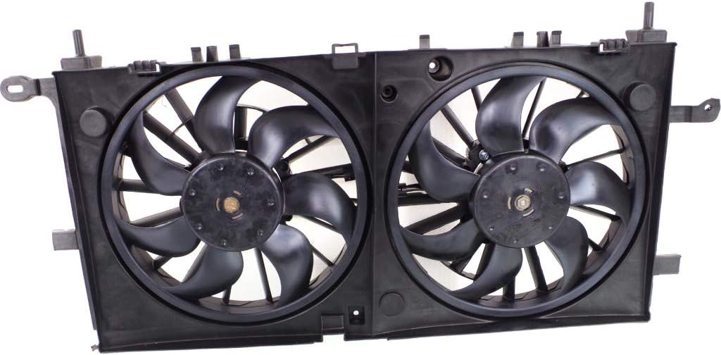 Radiator Fan for Chevy Uplander 2006 2009 Dual Fan 3.9L Engine P649