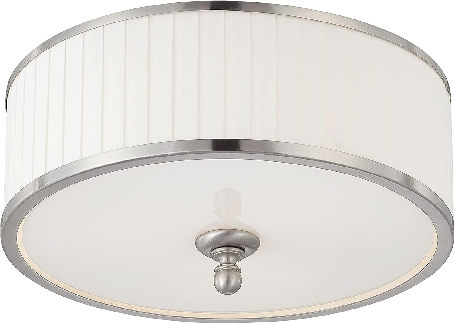 Brushed Nickel Two Light Vanity N673