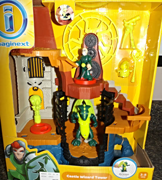 Multi-Color Plastic Castle Wizard Tower V1515