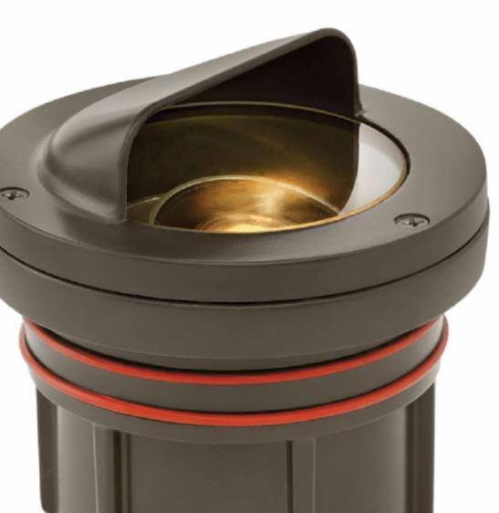 Bronze Landscape LED Well Light P16725