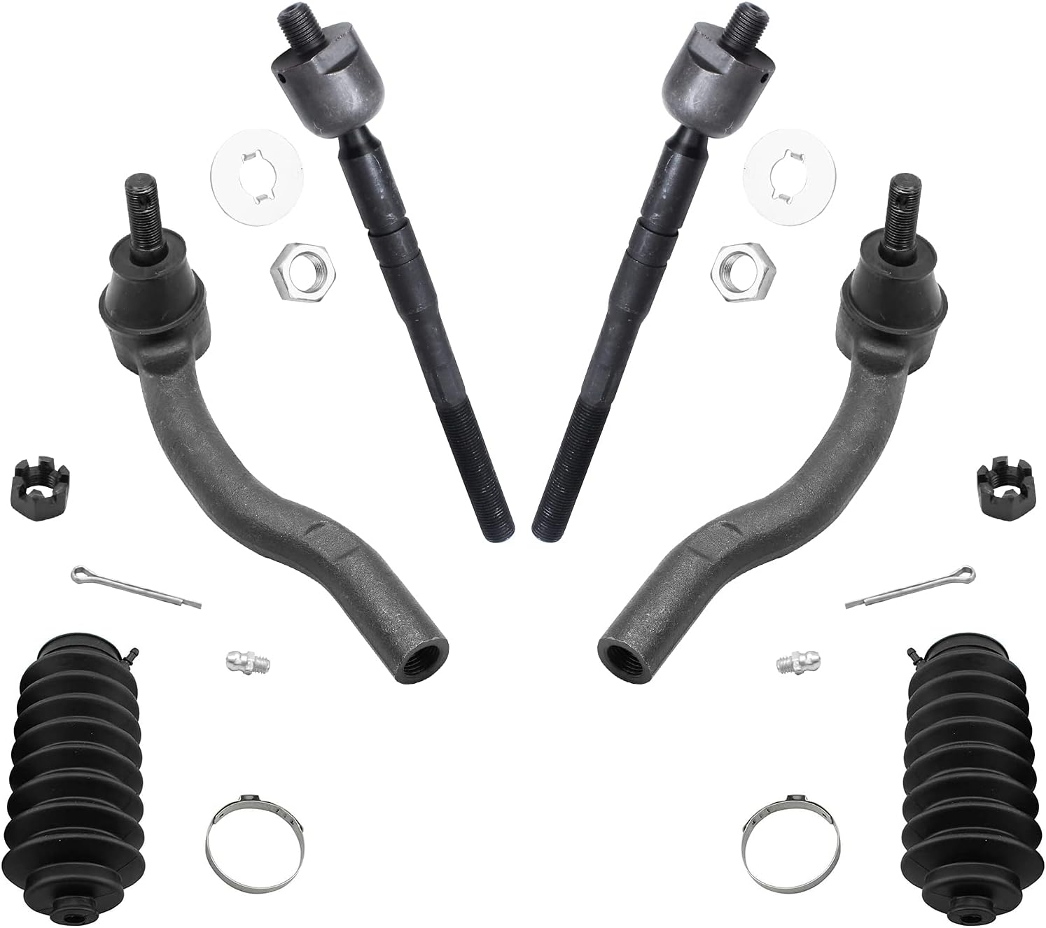 Front Lower Control Arms Ball Joints Sway Bars Tie Rods for 2007-2011 Toyota Camry D767910