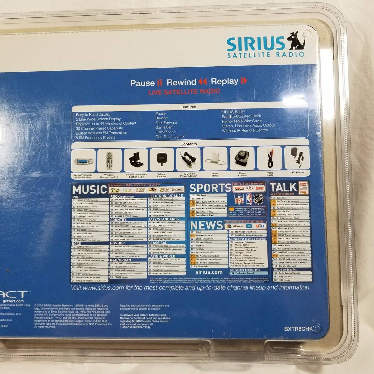 Satellite Radio Receiver X613