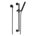 Matte Black Slide Bar with Hand Shower G34429