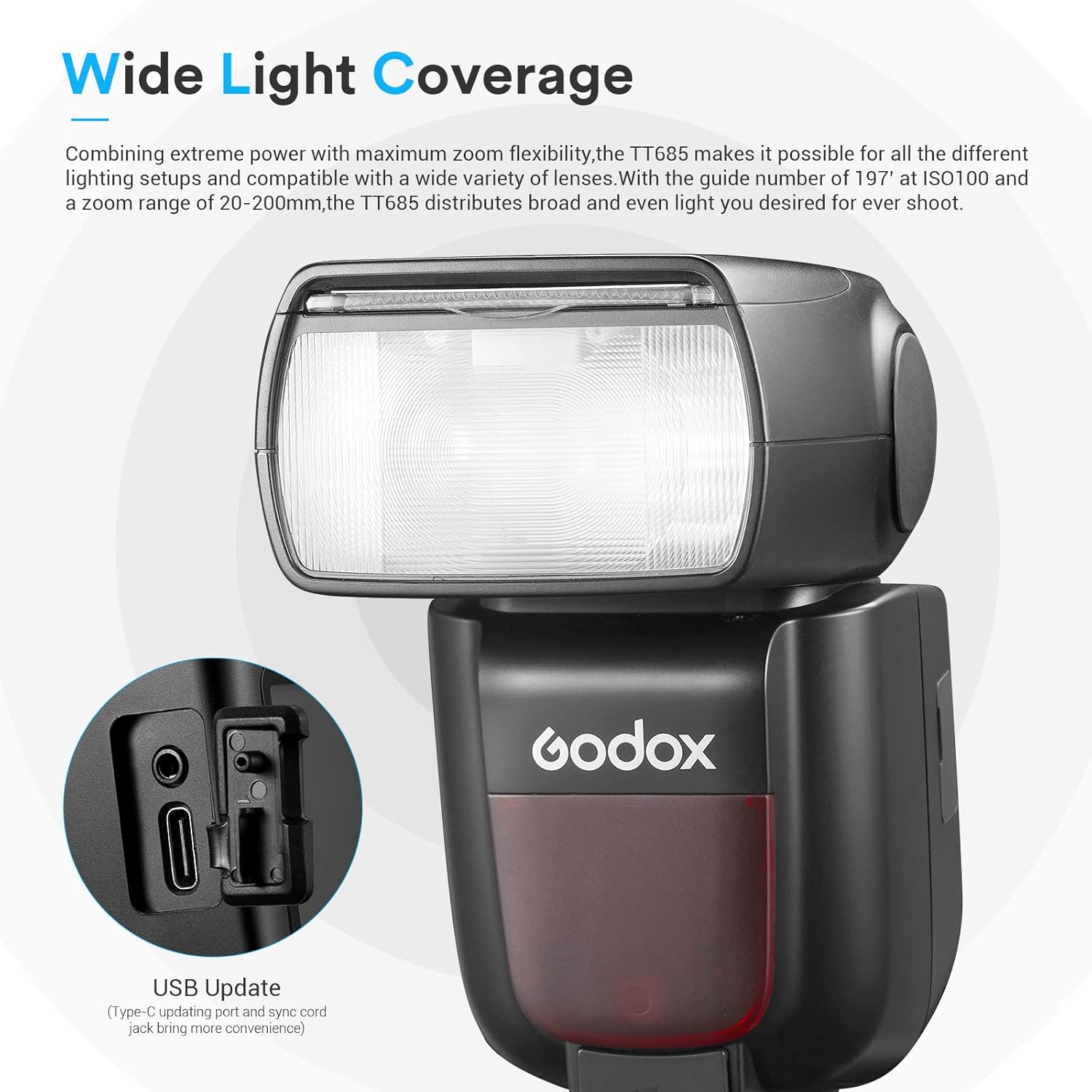TTL Camera Flash Speedlite Q615636