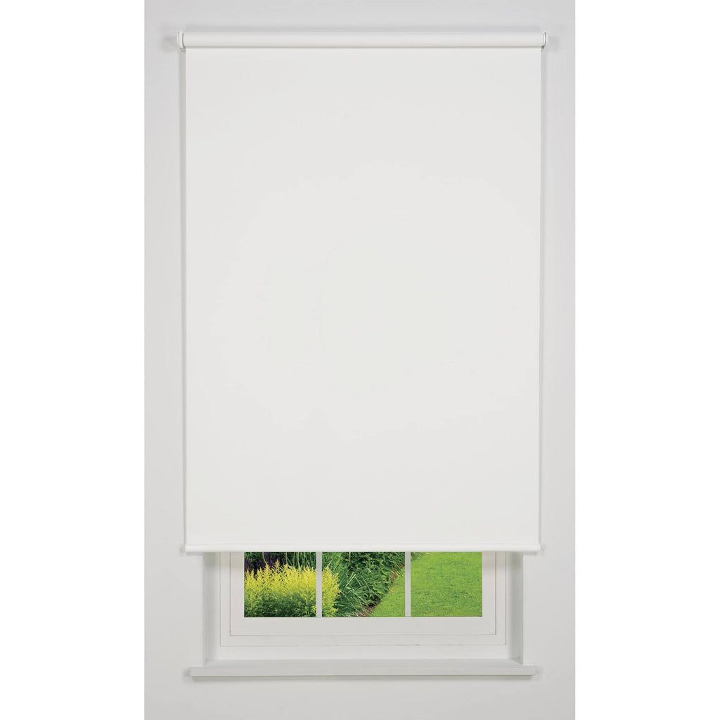 White 61 W x 66 H Cordless Blackout Roller Shade B7634