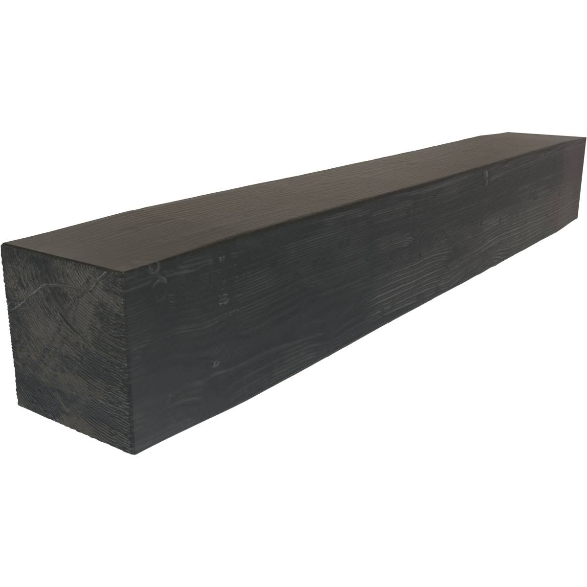 Sandblasted Faux Wood Fireplace Mantel O969651