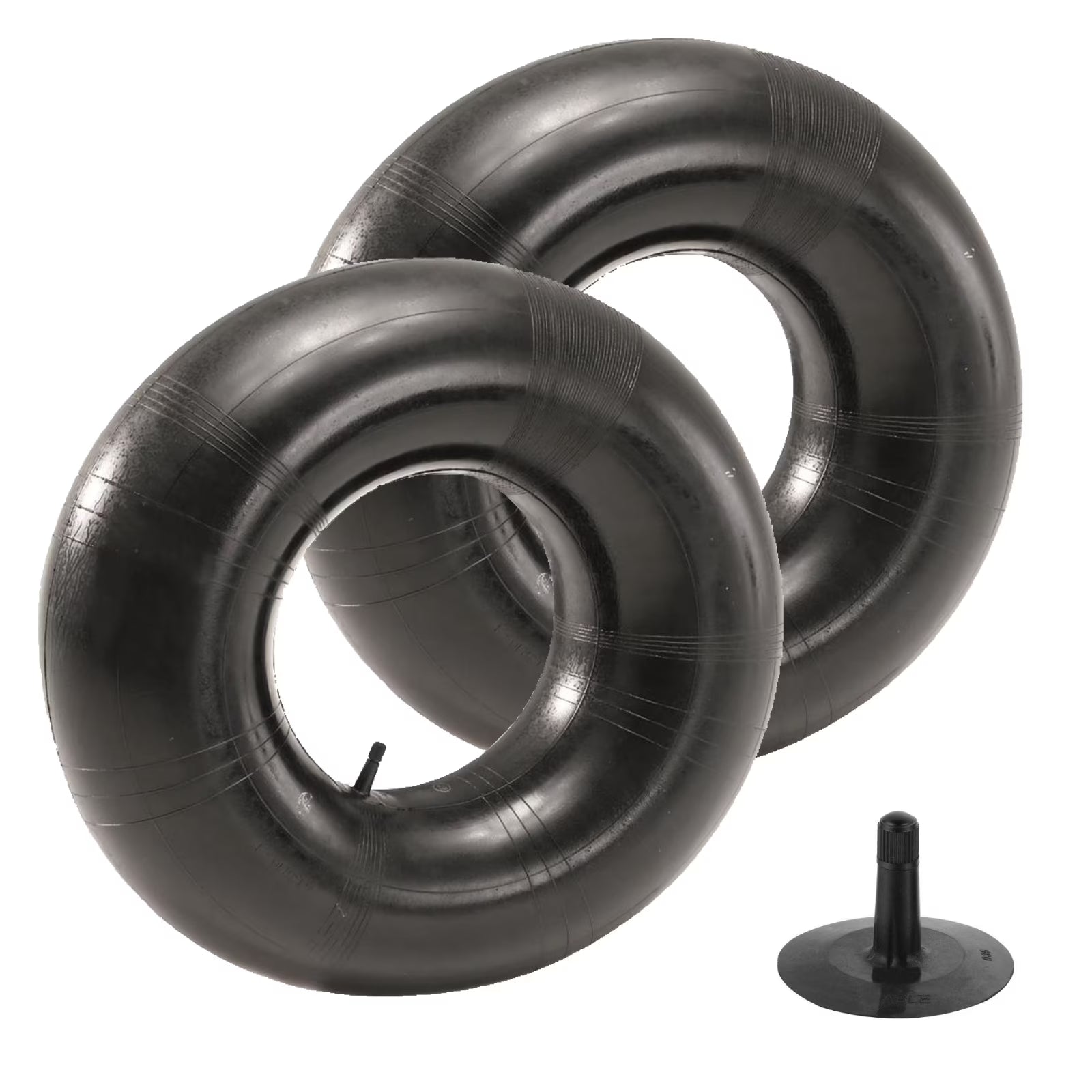 2 Tire Inner Tubes 16x6.50x8 TR13 Straight Valve Stem J728277