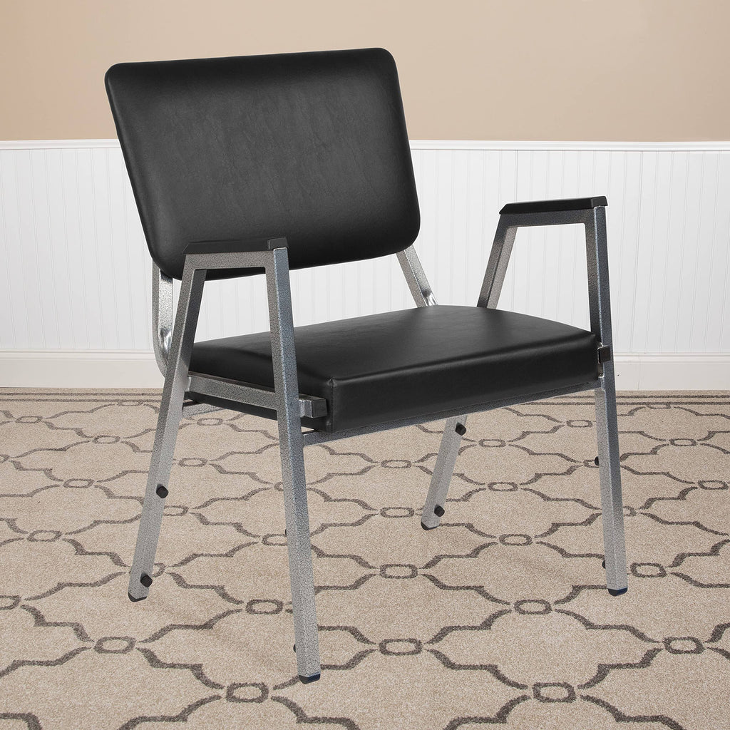 Black Vinyl Bariatric Arm Chair K69486