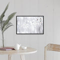 Black Float Frame Canvas Art U9477