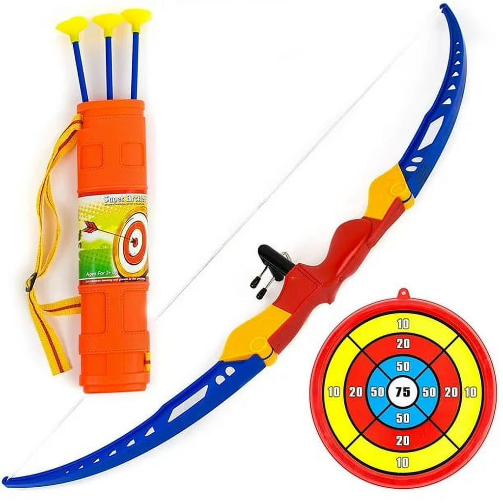 LED Archery Set with 6 Suction Cups Arrows and Target Z226