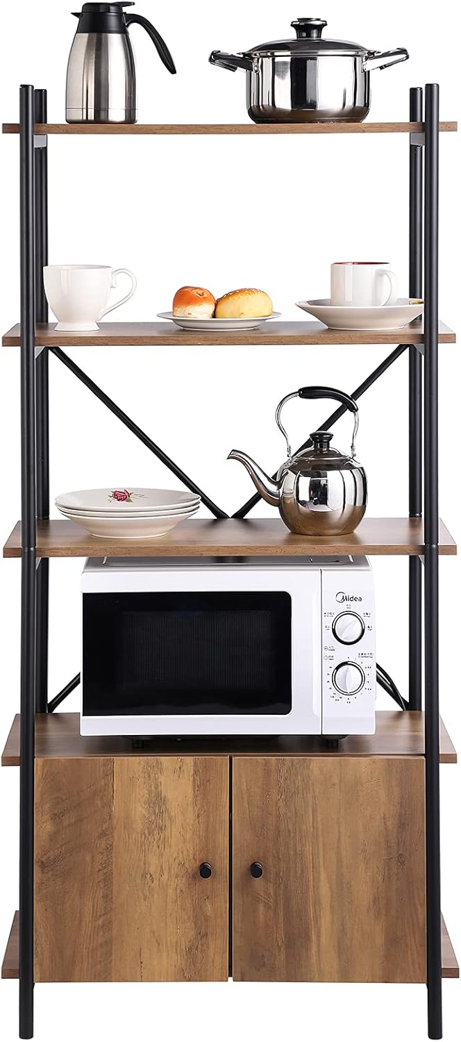 4-Tier Microwave Oven Stand Storage Shelf M233