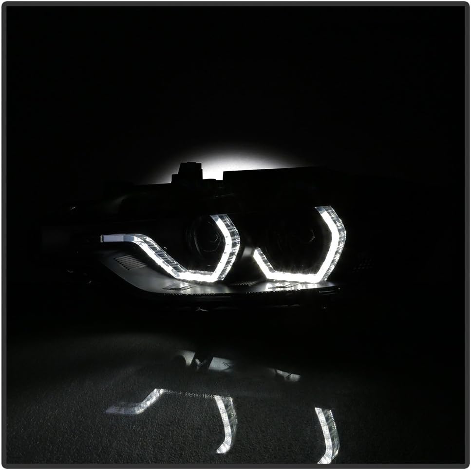 Black Smoke LED Projector Headlights for BMW F30 Sedan Y43135
