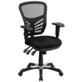 Black Mid-Back Mesh Office Chair T331