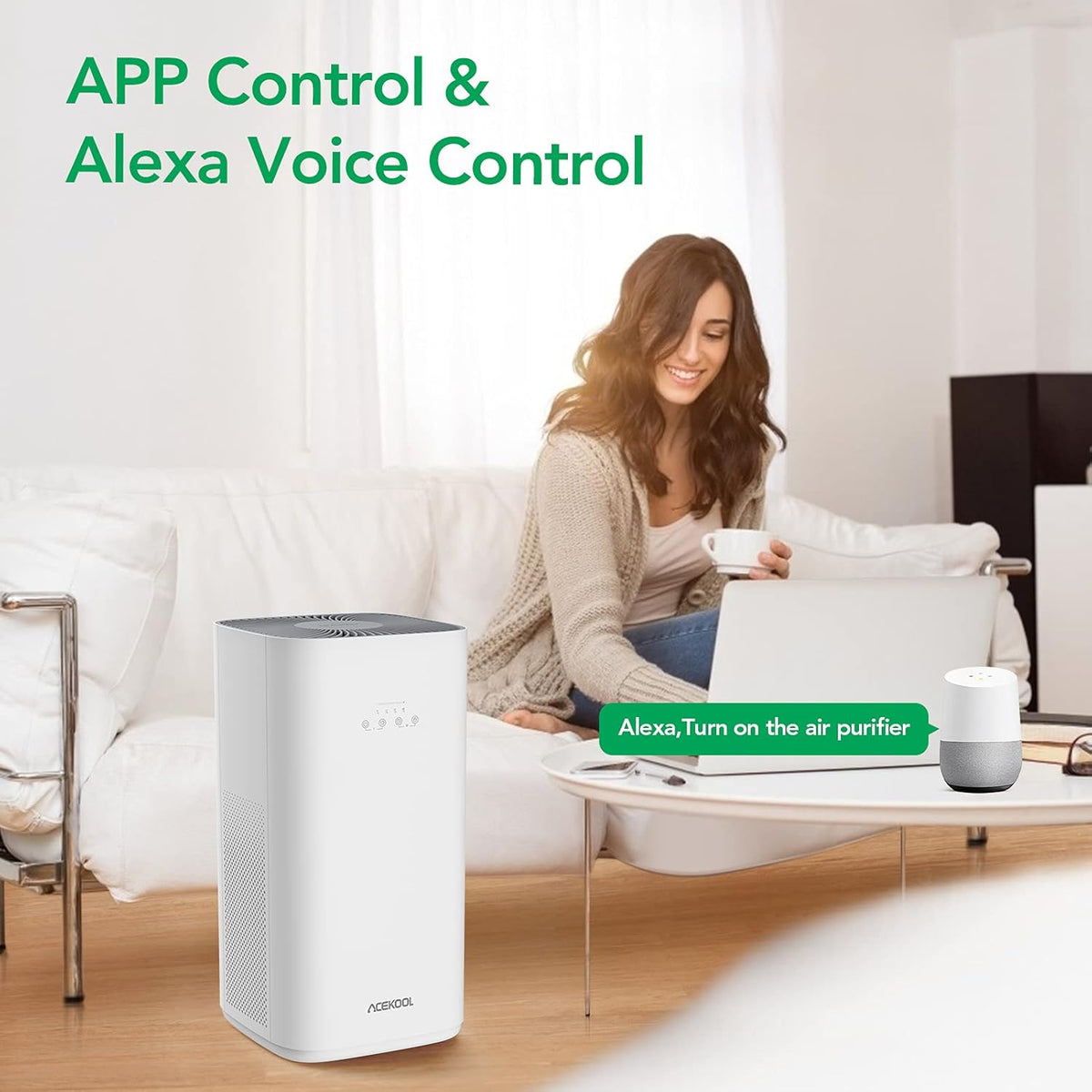 Smart Air Purifier with H13 HEPA Filter L641
