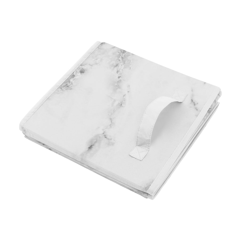 Marble Black and White Storage Fabric Toy Box P31036