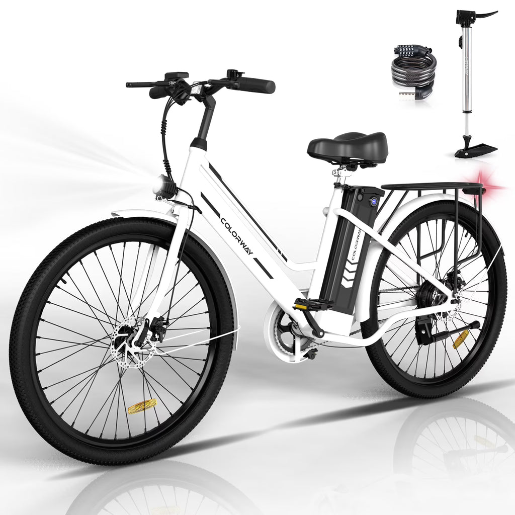 26" Electric Bike with 500W Motor and 36V 12AH Removable Battery B54693
