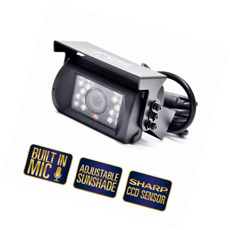 Black Backup Camera System with 7x22 Display E201