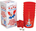 Bozo The Clown Bucket Bonanza Yard Games Pong Set with 6 Durable Buckets, 1 Vinyl Strip and 2 Balls R950722