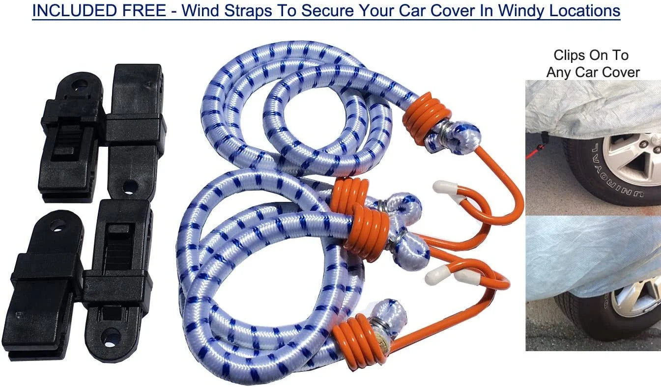 Weatherproof Car Cover with Fleece Lining Y4117