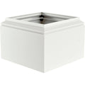 9 in. Aluminum Primed Column Capital and Base M46492