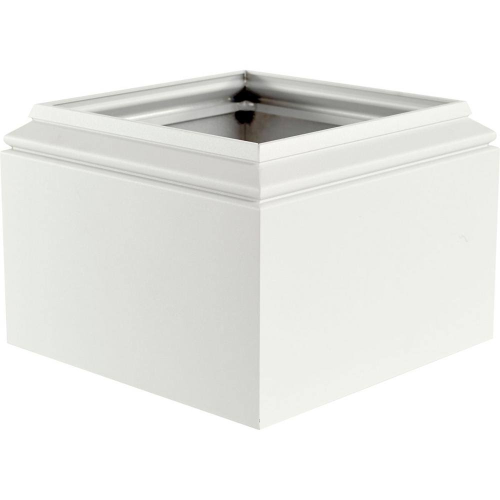 9 in. Aluminum Primed Column Capital and Base M46492